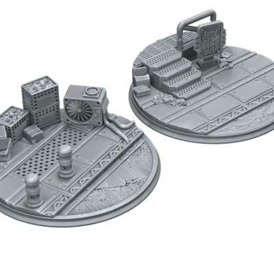 Cyberpunk 60mm Bases