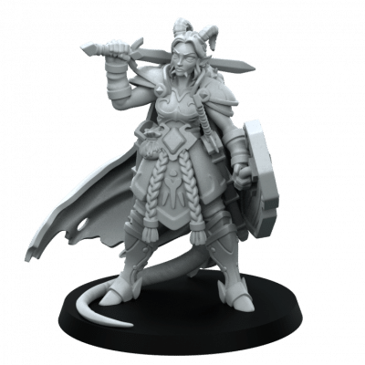 Ariza the Tiefling Paladin A20