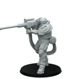 Heavy Gunner - Captain Gerhardt