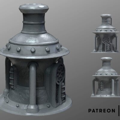 Steampunk Steam Outlet