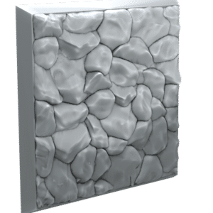 Square Rock Bases 50mm