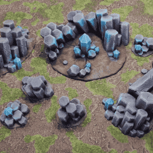 Fantasy Terrain Rocks & Boulders Set