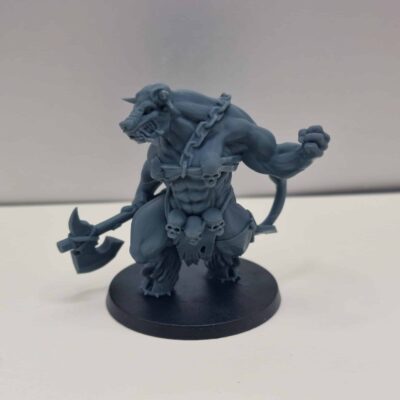 Female Minotaur Warrior