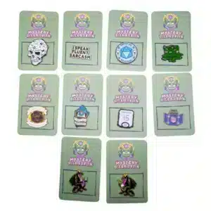 Mystery Dice Goblin Metal Pin