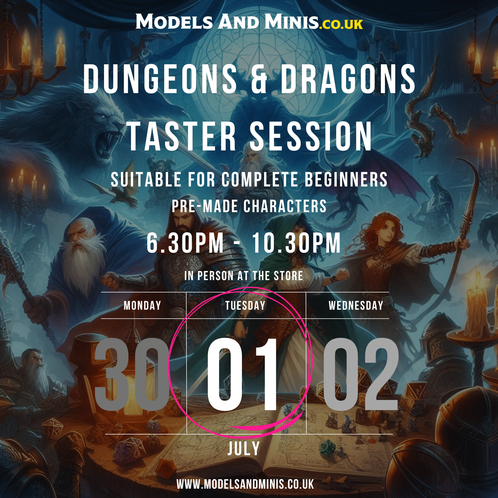 Dungeons & Dragons Taster