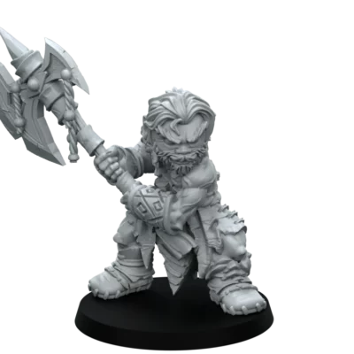 Halfling Barbarian - Fynor Grizzlefoot