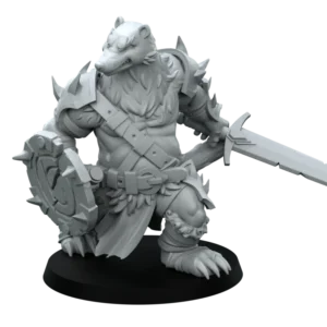 Woodland Heroes - Badger Barbarian