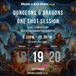 Dungeons and Dragons One Shot Level 3