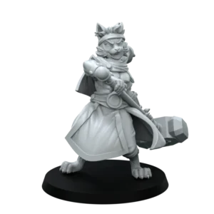 Woodland Heroes - Catfolk Barbarian