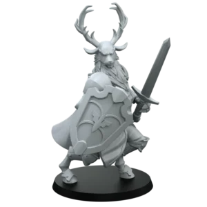 Woodland Heroes - Deerfolk Paladin