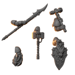 Anvil Wardens - Arm Poses Set