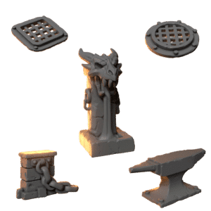 Anvil Wardens - Basing bits Set