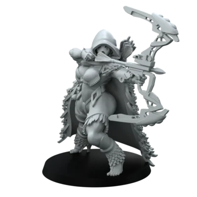 Elven Female Amazonian Huntress