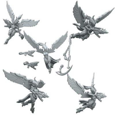 Eldar Winged Dragoons