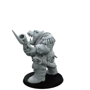 Hippo Musketeer – Bellowing Officer