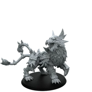 Armored Warbeast – Spiked Warhound